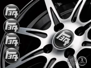 Toyota TRD Emblemi Ruota Tuning Radiant Racing Grid